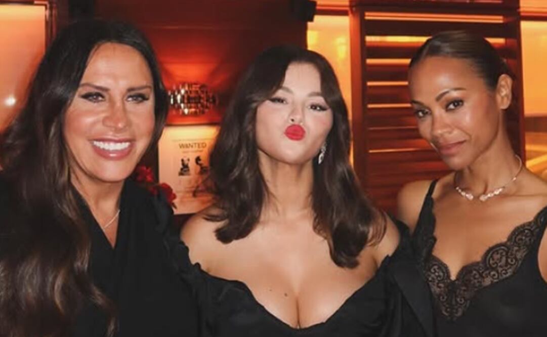 Selena Gómez, Zoe Saldaña y Karla Sofía Gascón, actrices principales de "Emilia Pérez". Foto: Instagram oficial.