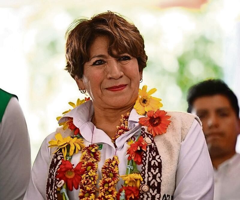 Delfina Gómez visitó la cuna del Grupo Atlacomulco.