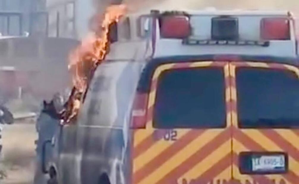 “Estas ambulancias estaban relacionadas con un grupo criminal, hay que decirlo”. comentó Diego Sinhue Rodríguez Vallejo. Foto: Especial