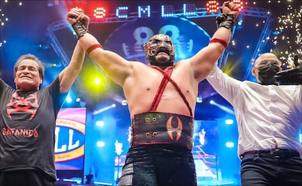 En infernal noche, el Hechicero destrona al Último Guerrero en la Arena México