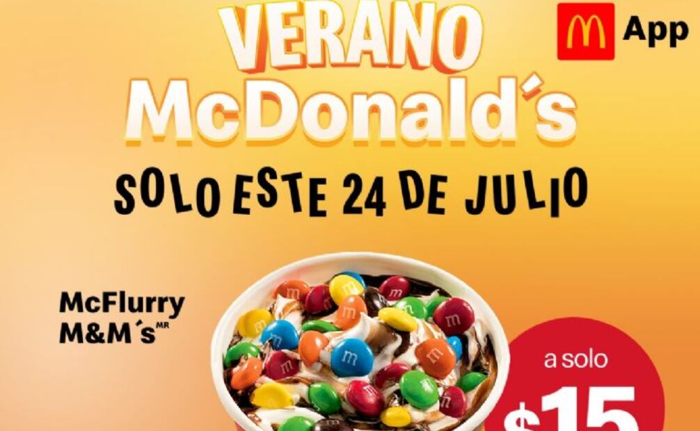 Desde el 15 de julio hasta el 15 de agosto, la cadena ofrecerá cupones digitales para otros productos como malteadas, descuentos en combos y postre.
Foto: Captura de pantalla en X