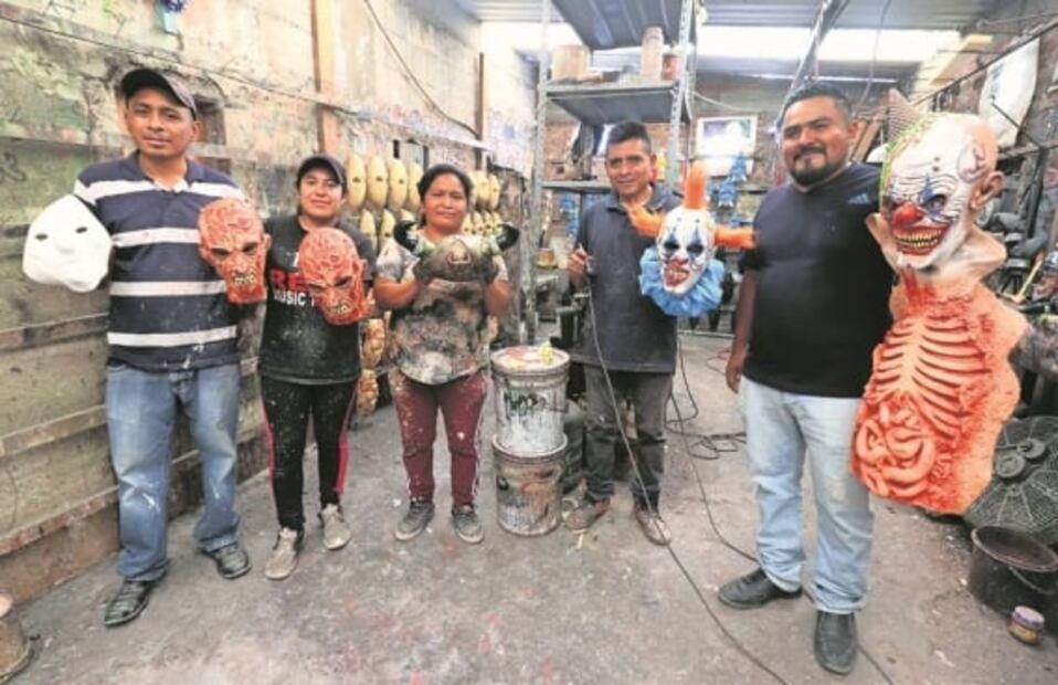 Máscaras de Yehualtepec: a mano, así dan rostro al terror