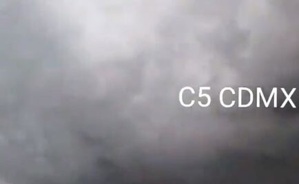 Reportan lluvia ligera en tres alcaldías de Ciudad de México