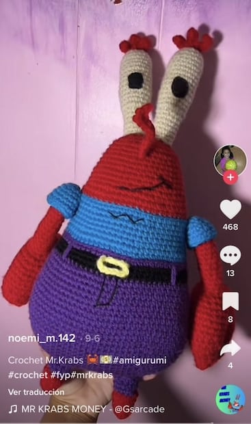 Tejió su vestido de 15 años y se volvió viral en TikTok 