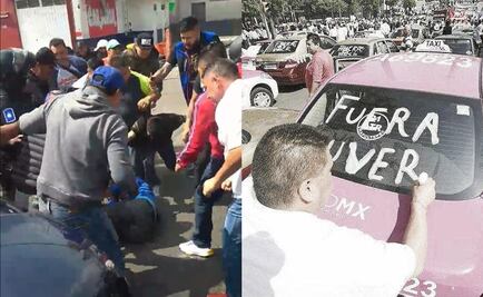 Golpiza a supuesto conductor de Uber y “Uver”: las fake news de la marcha