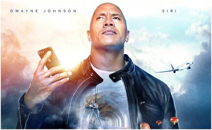 “The Rock” y Siri juntos en la nueva película de Apple