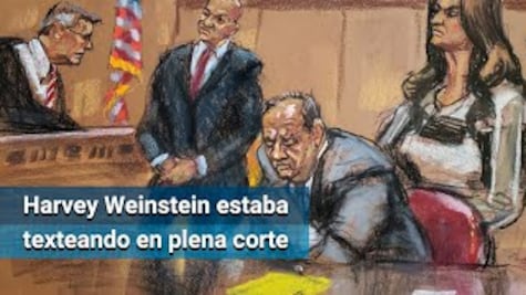 Caso Harvey Weinstein: Juez amenaza con encarcelarlo por sacar su celular en la audiencia