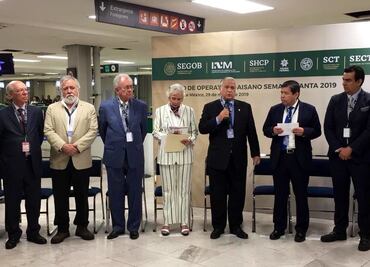 Da Sánchez Cordero banderazo a Programa Paisano en el AICM