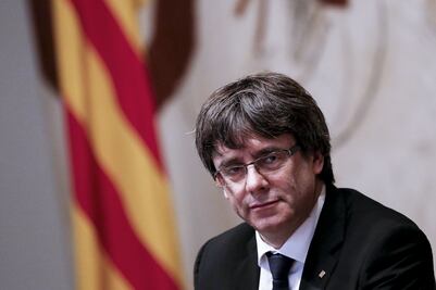 Filtran mensajes en los que Puigdemont parece admitir derrota ante España