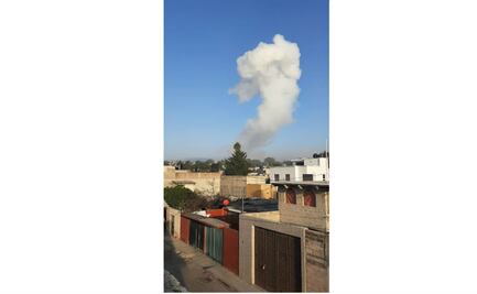 Explota polvorín clandestino en Tultepec; muere un bebé y una persona 