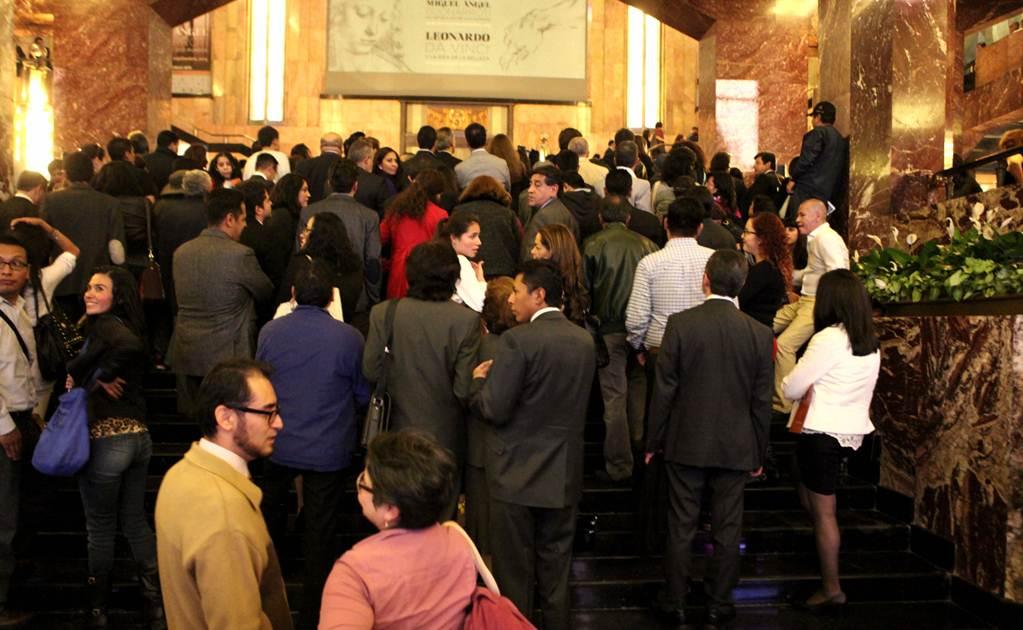 Con maratón, despiden a Da Vinci de Bellas Artes