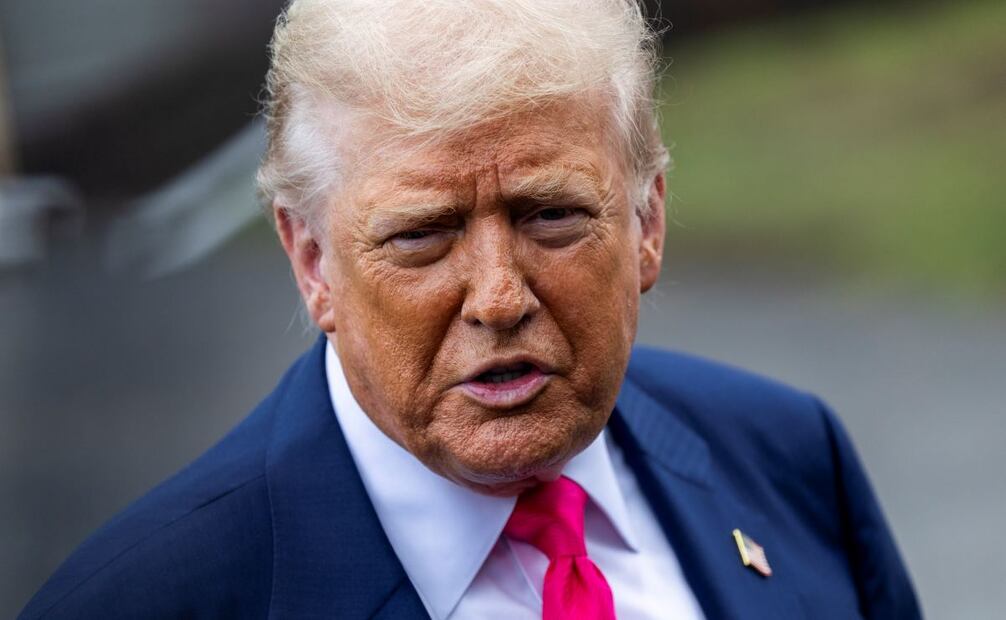 Presidente de Estados Unidos, Donald J. Trump Foto: Archivo/EFE