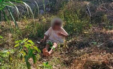 Abandonan a anciana en terreno baldío de Yekax, Yucatán; sus hijos serían los responsables