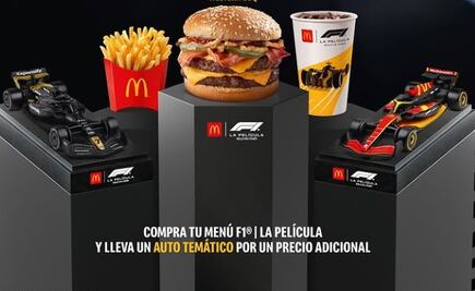 F1 en McDonald's; ¿cuánto cuesta el combo con juguete?