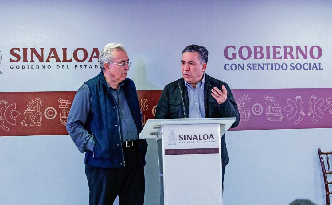 A Rubén Rocha y Enrique Inzunza se les vincula con Los Chapitos. Foto: ARCHIVO CUARTOSCURO