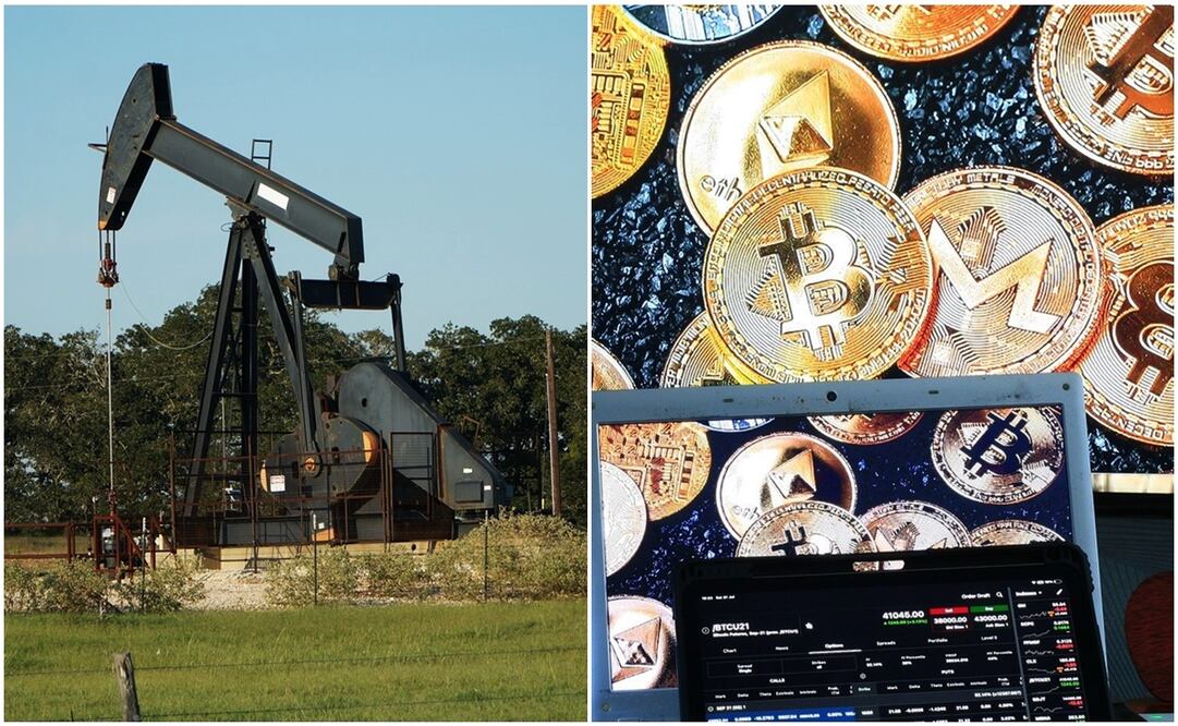 Criptomonedas y petróleo abren la semana a la baja