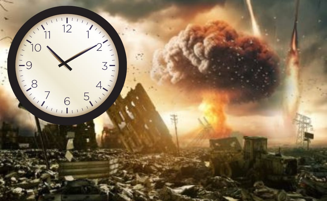 Reloj del Apocalipsis. Foto: Pixabay