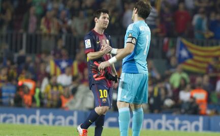 La emotiva despedida de Messi a Iker Casillas, 'Fue duro tenerte como oponente'