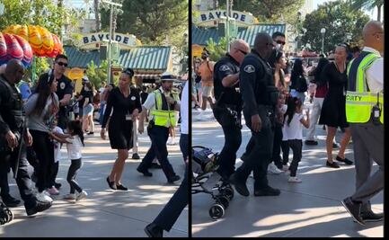 VIDEO: Arrestan a mamá en Disneyland mientras hijas suplican libertad