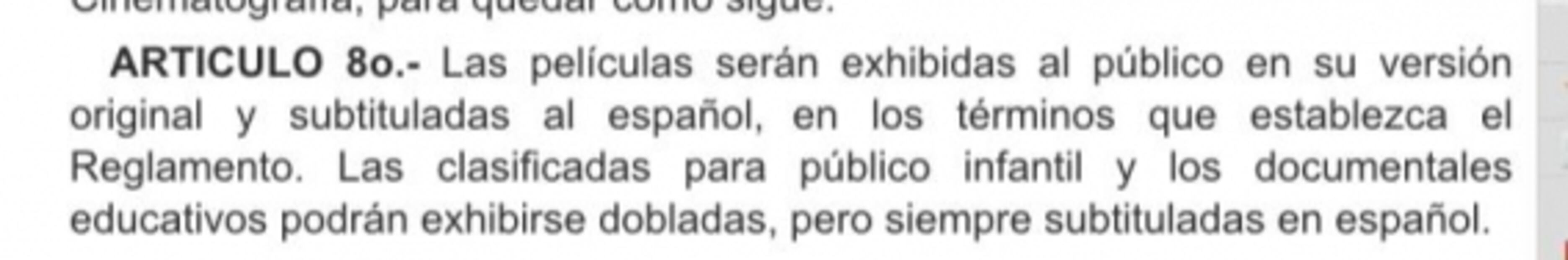 ¿Peligra doblaje mexicano? Aquí te explicamos la reforma a la Ley de Cinematografía