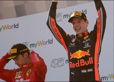 Verstappen arrebata el GP de Austria a Charles Leclerc