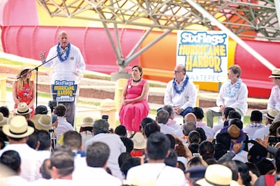 Six Flags inaugura Hurricane Harbor tras invertir 360 mdp