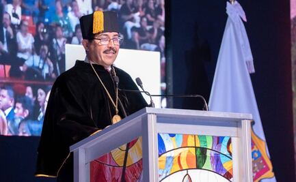 Dámaso Leonardo Anaya Alvarado toma posesión como rector de la UAT
