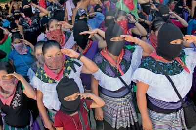 Jefe zapatista Marcos: “El sistema ha creado otra ocupación: buscadora”