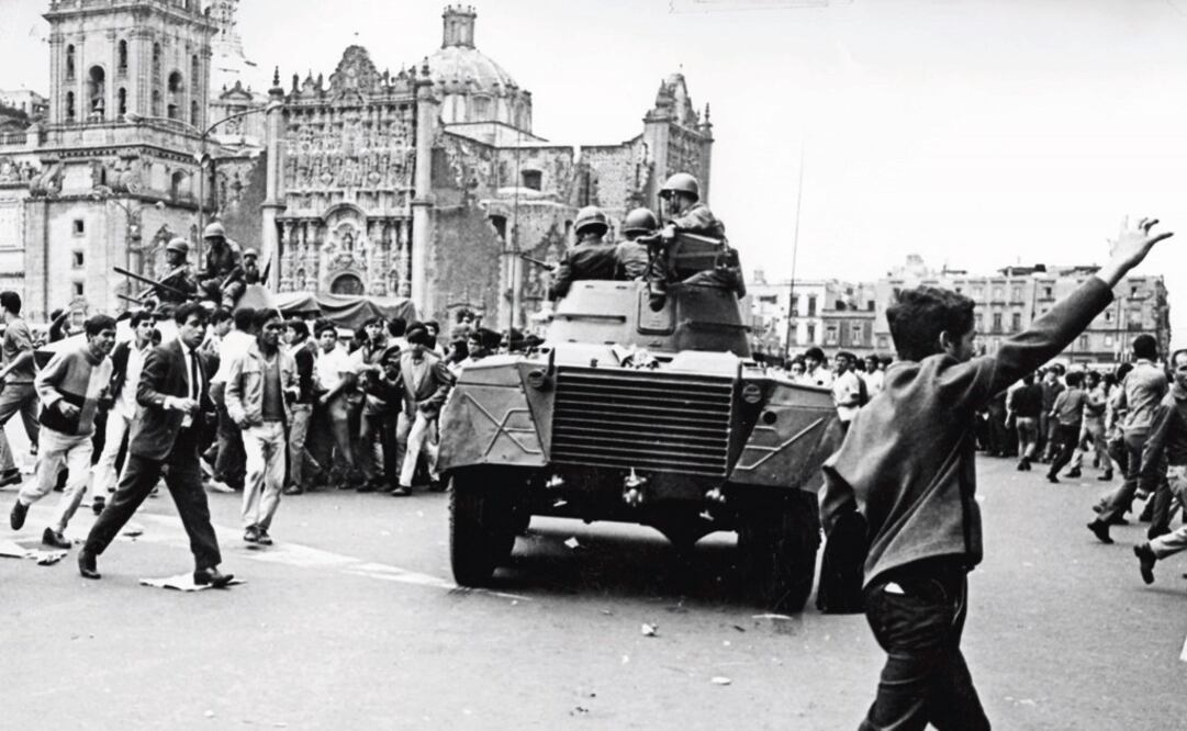 The Mexican government brutality repressed the students – Photo: File Photo/EL UNIVERSAL