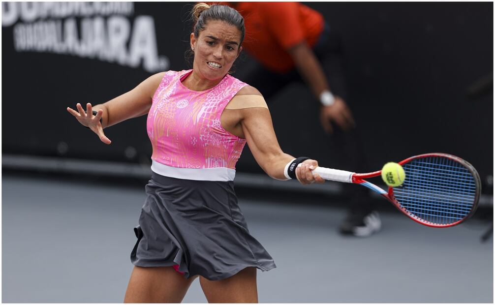 La mexicana Ana Sofía Sánchez en acción