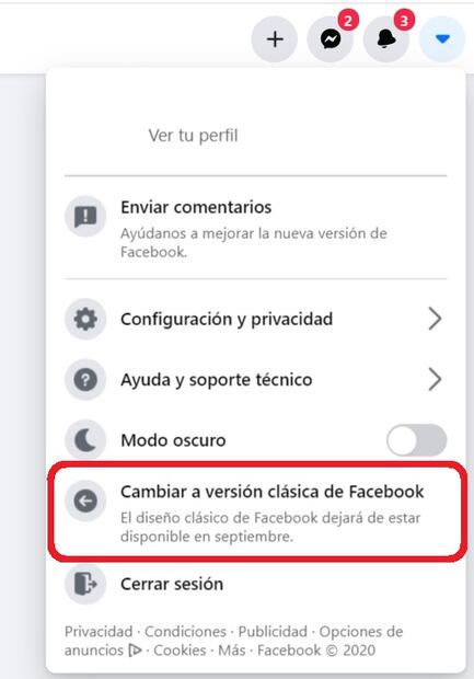 Facebook le dirá adiós a su diseño clásico en septiembre