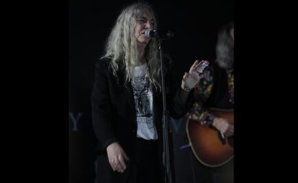 Patti Smith sedujo con recital en el Hay Festival