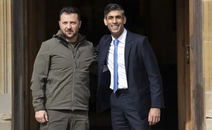 Gran Bretaña promete más armas a Ucrania durante la gira de Zelensky