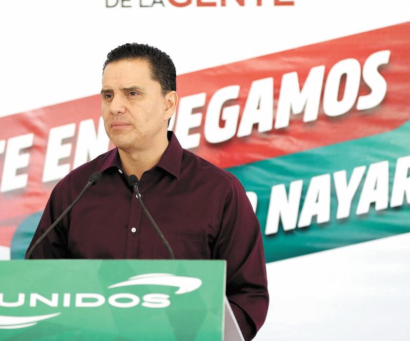 En coordinación con el Departamento del Tesoro de Estados Unidos, el exgober n ado r de Nayarit Roberto Sandoval fue incluido en la lista de personas bloqueadas da la UIF. Foto: ARCHIVO EL UNIVERSAL