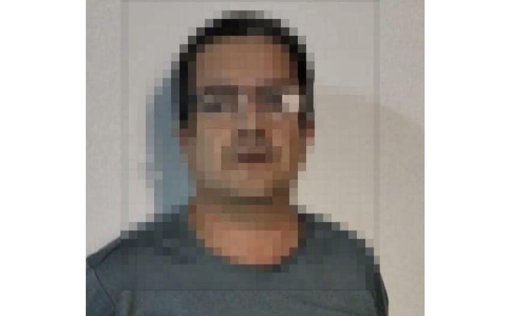 Persona detenida por el asesinato del alcalde de Tancanhuitz (16/12/2024). Foto: Especial