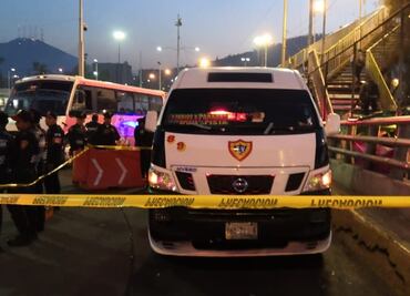 Matan a joven que se resistió a un asalto en transporte público en Tlalnepantla