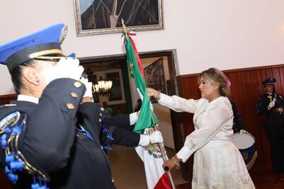 Preside Alfa González ceremonia del Grito de Independencia en Tlalpan; reportan asistencia de 5 mil personas