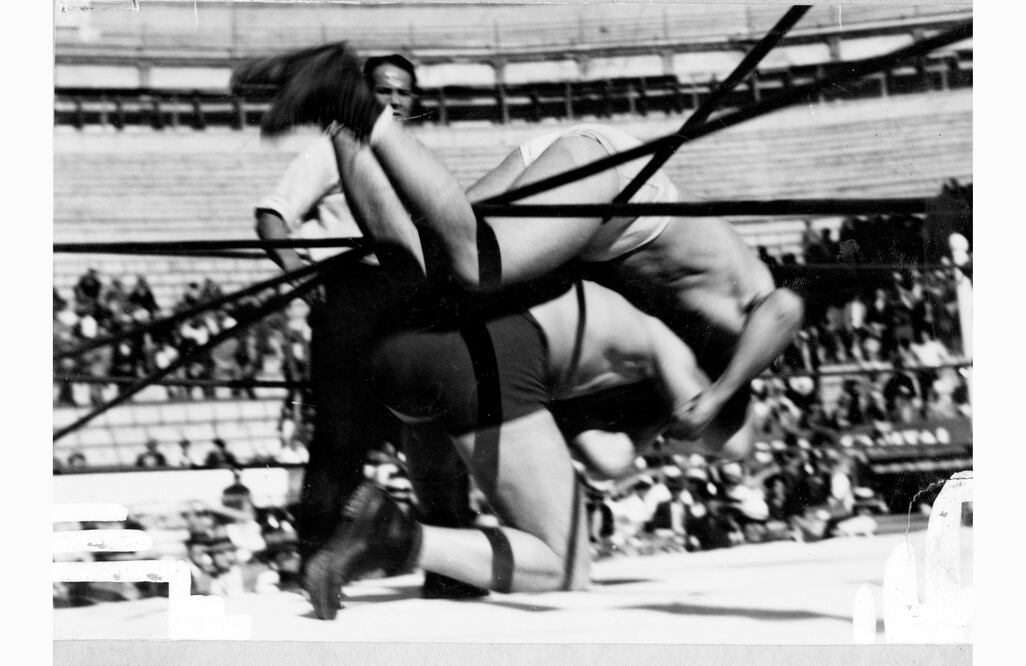 Las primeras luchas libres en la capital 