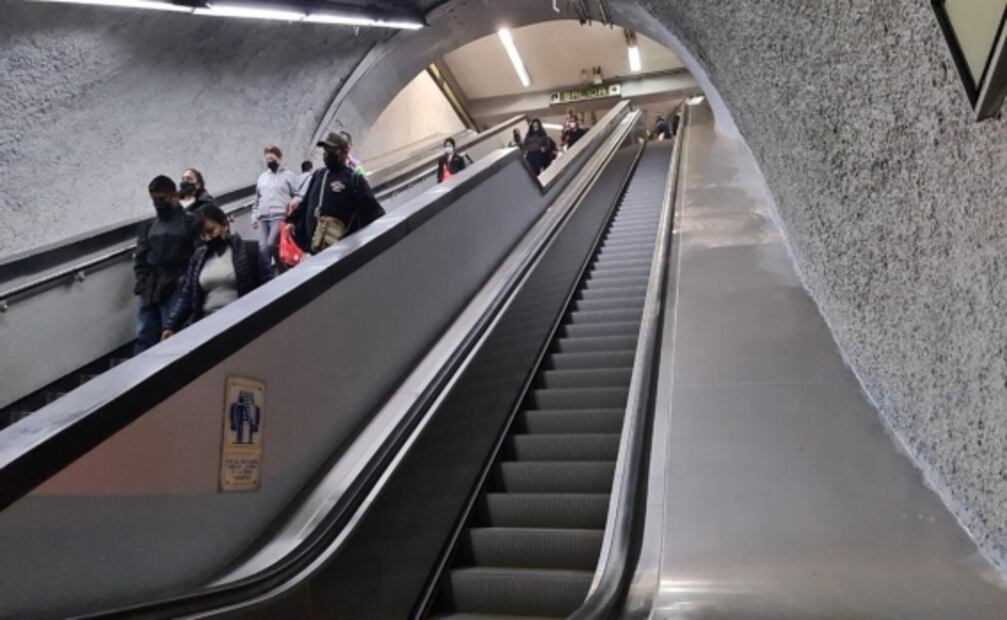 El Metro estrena escaleras eléctricas en 4 estaciones