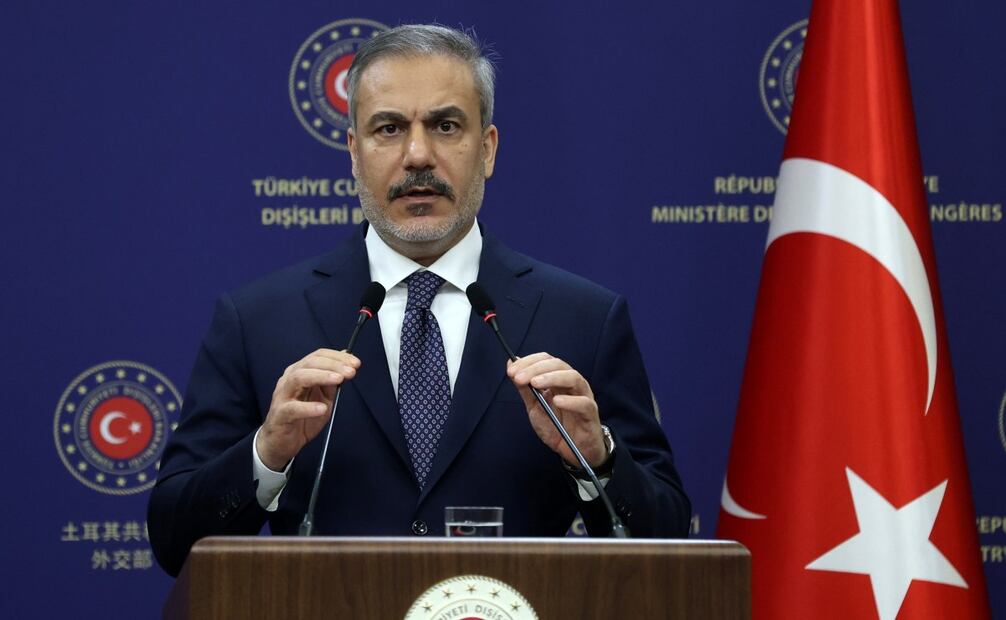 El ministro de Asuntos Exteriores de Turquía, Hakan Fidan. Foto: EFE