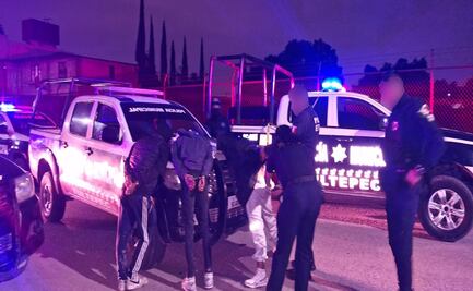 Arrestan a tres hombres tras persecución por robo de camioneta de lujo en Edomex