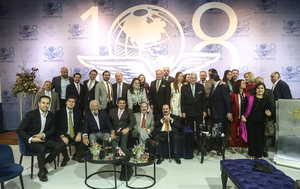 Decano entre los editores, Ealy Ortiz señaló que es “un orgullo” cumplir 55 años al frente de este diario y juntos celebrar los 108 años de El Gran Diario de México. Foto: Gabriel Pano/EL UNIVERSAL