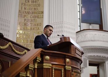 Omar García Harfuch resalta reducción de delitos ante Congreso CDMX