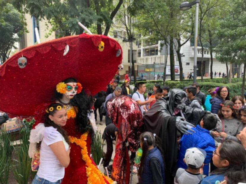 Todo listo para la megaprocesión de Catrinas 2019 en la Ciudad de México