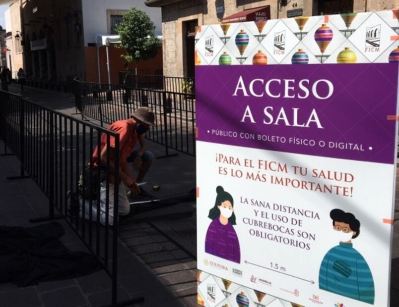El Festival Internacional de Cine de Morelia arrancará con fuertes medidas sanitarias
