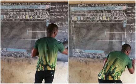 Profesor que enseña computación sin computadoras se vuelve viral