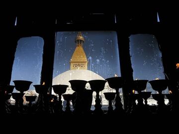 Los tres ojos de Buda vuelven a ver tras el terremoto en Nepal