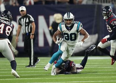 Panthers derrotan de forma contundente a los Texans en el inicio de la Semana 3 de la NFL