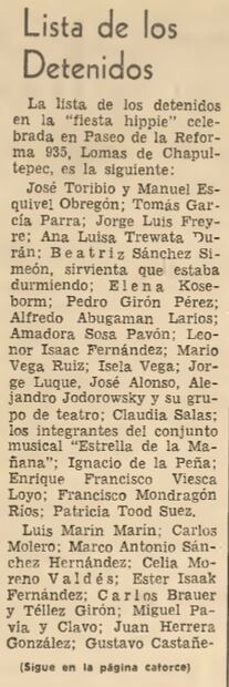 Isela Vega: de estar en "degenerada" fiesta hippie a ser encarcelada por "inmoral"