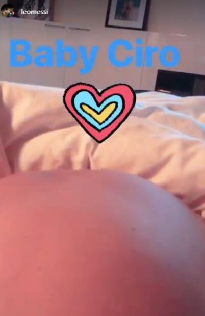 Messi revela el nombre de su tercer hijo 